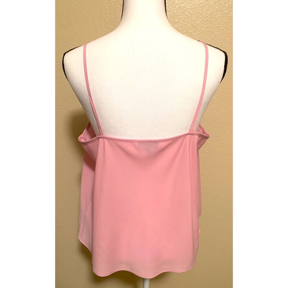 TOPSHOP light pink camisole tank top blouse shirt tee size 10 perfect condition - Picture 3 of 4